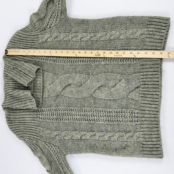 Pietro Brunelli Women's Himalaya Chunky Wool Blend Maternity Sweater Small Green - Picture 13 of 15